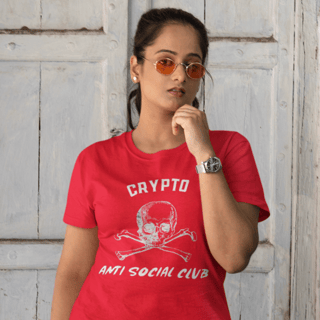 Nome do produto Baby Look Anti Social Crypto CRY010-BQ