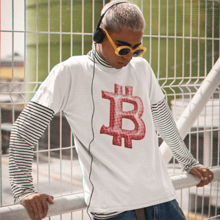 Nome do produto Camiseta Bitcoin Balloon Red BTC048-CQ