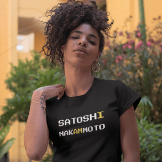 Nome do produto Baby Look I Am Satoshi DSN003-BQ