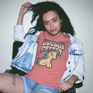 Nome do produto Camiseta Estonada Unicorn Crypto CRY007-CE