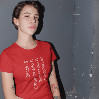 Nome do produto Baby Look Creptomoedas (W) HUM005-BQ
