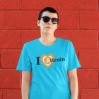 Nome do produto Camiseta I Love Bitcoin BTC033-CQ