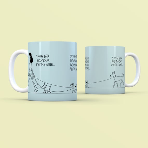 CANECA | Um vira-lata incomoda muita gente...