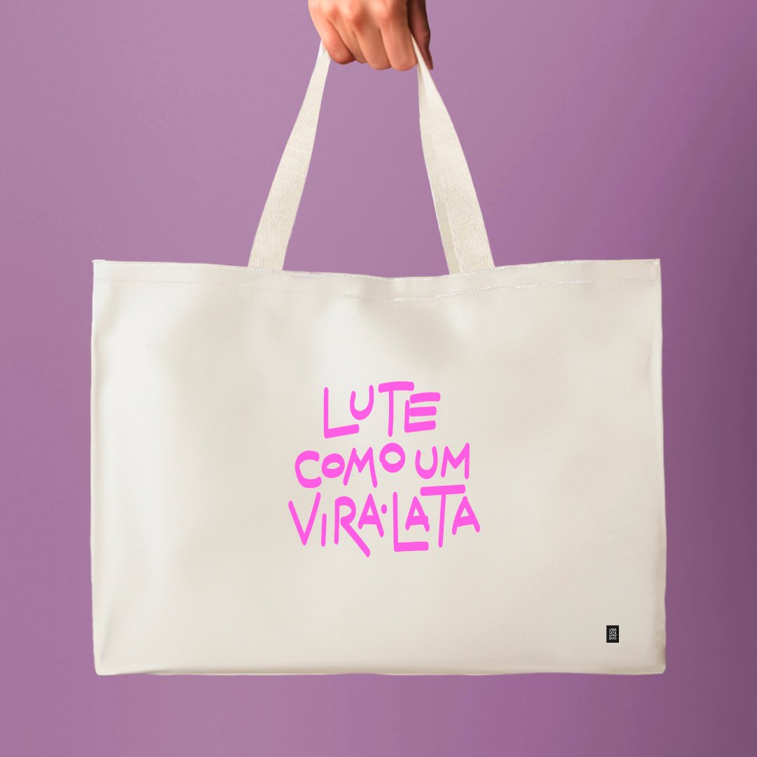 Nome do produto: TOTE BAG | Lute como um vira-lata