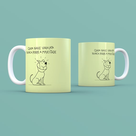 CANECA | Majestade vira-lata