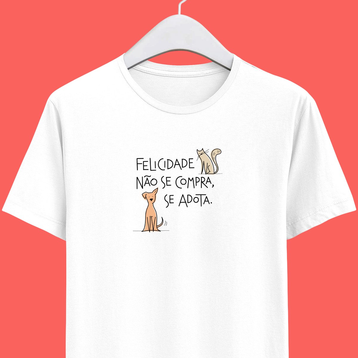 Nome do produto: TSHIRT | Felicidade não se compra 