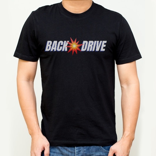 Nome do produto: Camiseta Back Drive Clássica Black