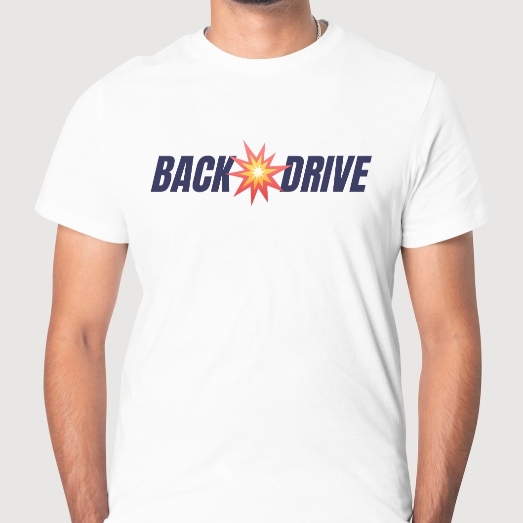 Nome do produto: Camiseta BackDrive Clássica White