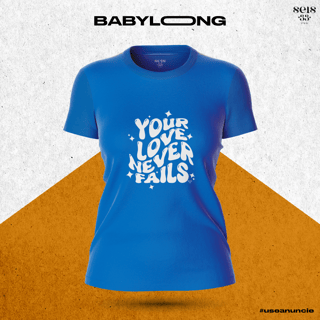 Nome do produto Your Love Never Fails