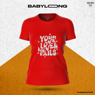 Nome do produto Your Love Never Fails