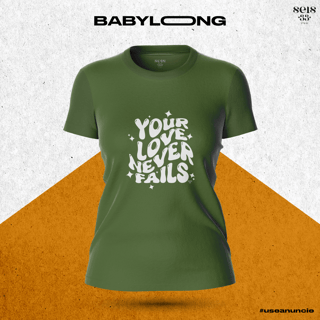 Nome do produto Your Love Never Fails