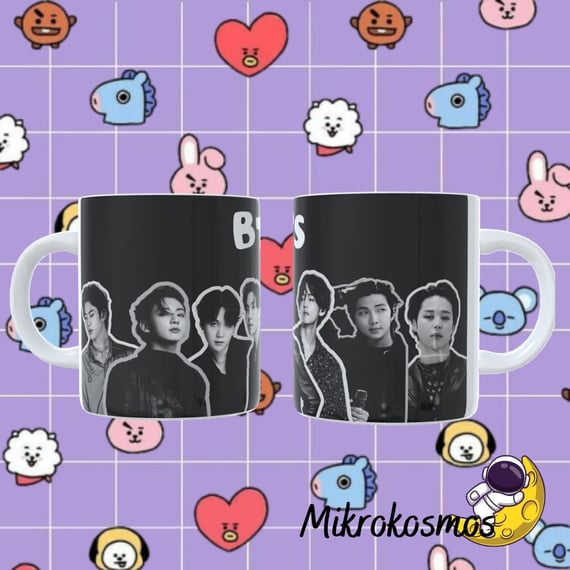 B&W BTS Mug