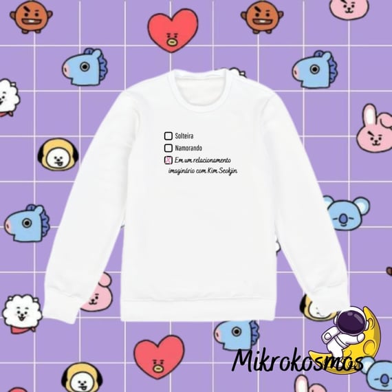 Moletom Status Jin