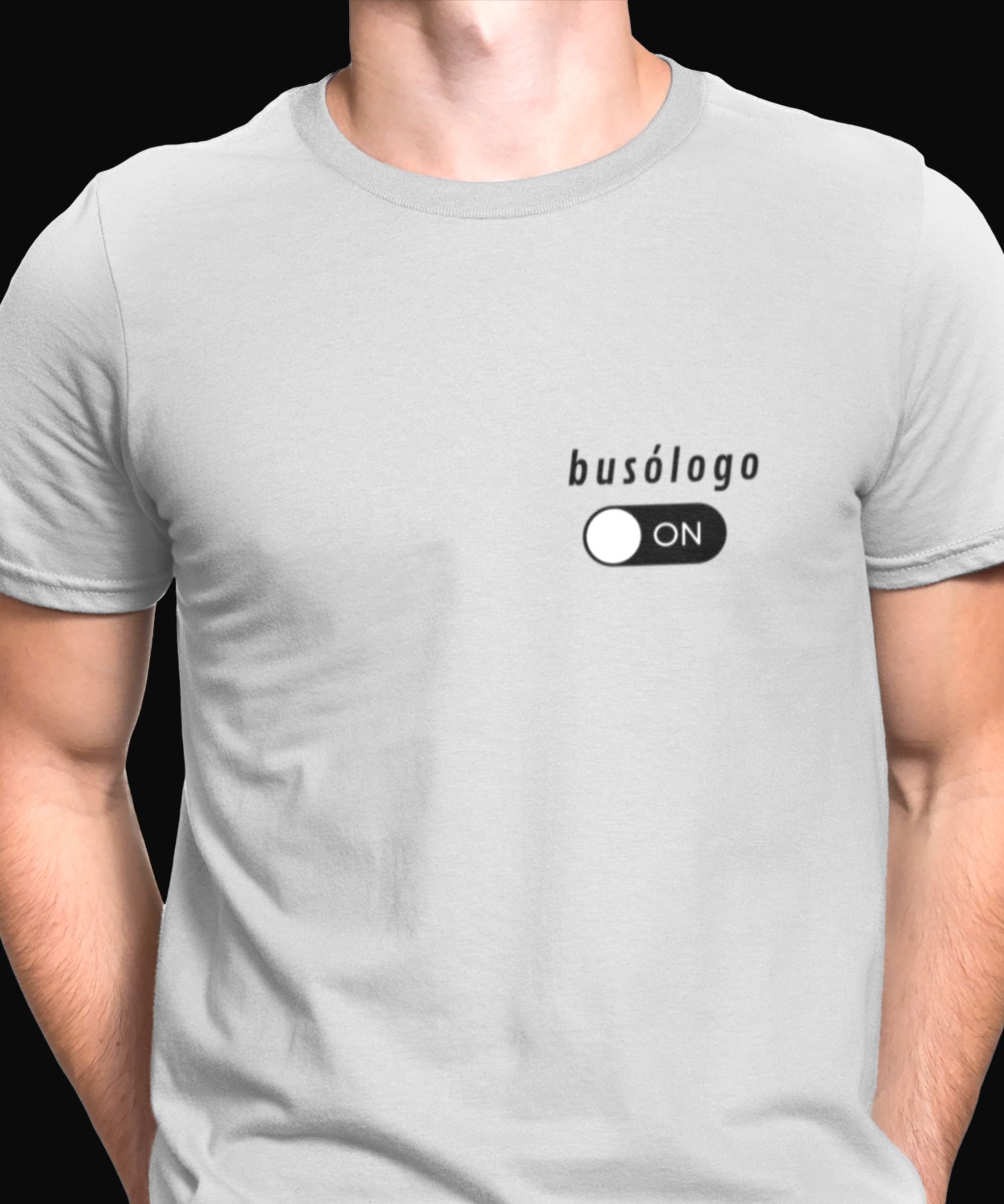 CAMISETA BUSÓLOGO MODE ON 