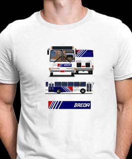 CAMISETA ÔNIBUS BREDA MAFERSA M210 TURBO