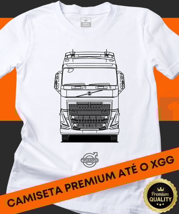 CAMISETA CAMINHÃO VOLVO FH540