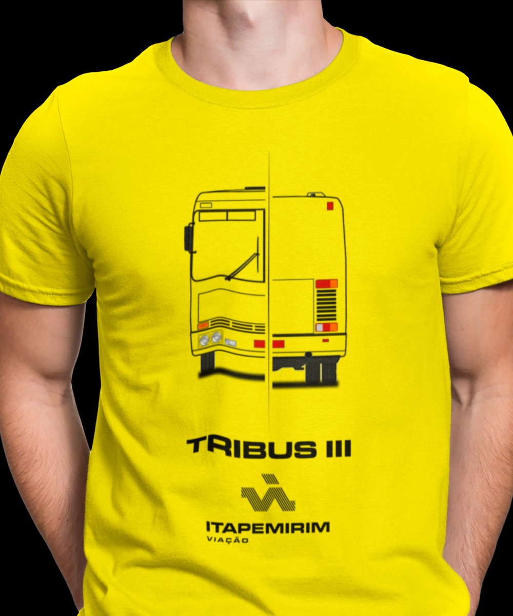 Nome do produto: CAMISETA ÔNIBUS TRIBUS 3 VIAÇÃO ITAPEMIRIM 