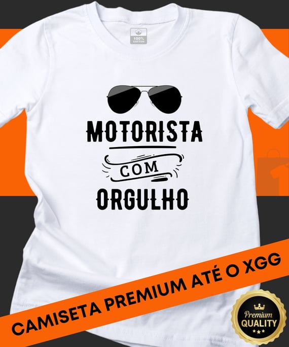 CAMISETA PRESENTE PARA MOTORISTA DE ÔNIBUS