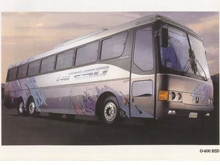 Nome do produto CAMISETA ÔNIBUS PINTURA DE LANÇAMENTO MERCEDES BENZ O400 (MONOBLOCO O-400RSD)