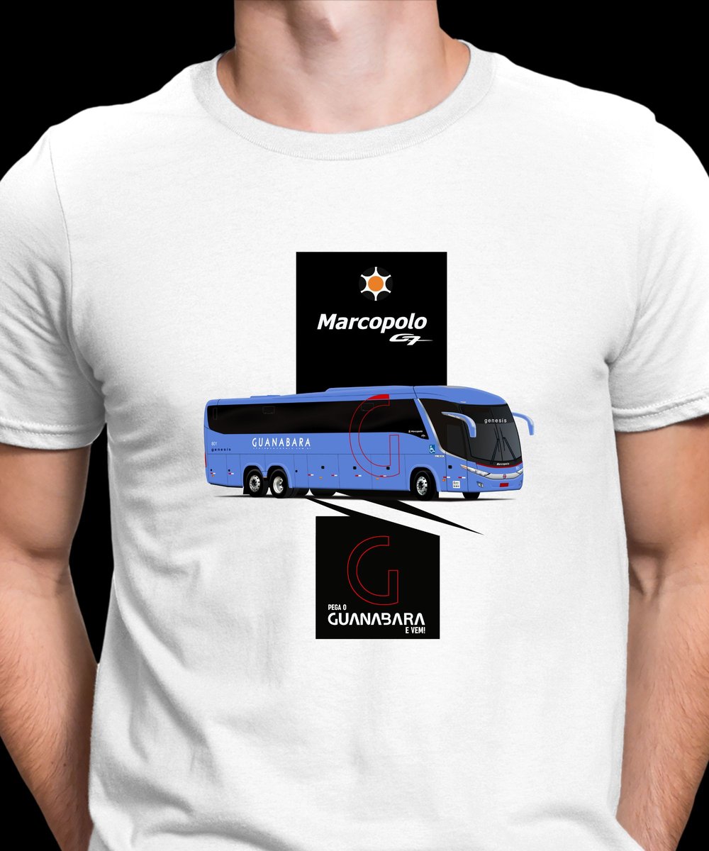 Nome do produto: CAMISETA GUANABARA MARCOPOLO G7