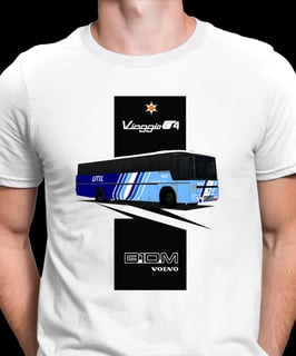 CAMISETA ÔNIBUS UTIL MARCOPOLO VIAGGIO G4