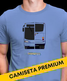 Nome do produto CAMISETA DESENHO ÔNIBUS BUSSCAR URBANUSS PLUSS MALHA PREMIUM 