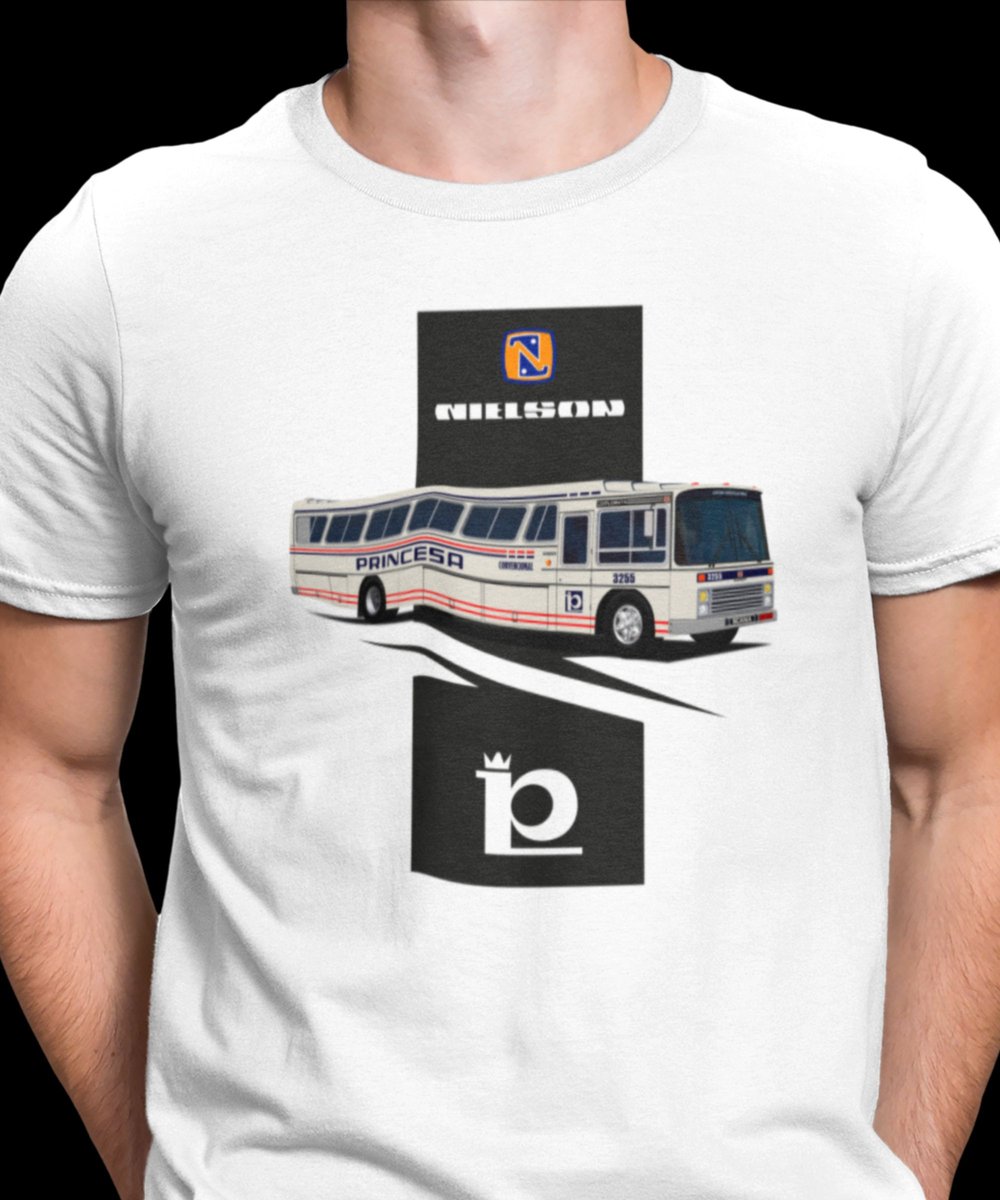 Nome do produto: CAMISETA ÔNIBUS PRINCESA DO NORTE NIELSON