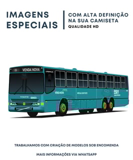 Nome do produto CAMISETA ÔNIBUS DE TESTE BUSSCAR UNINORTE 