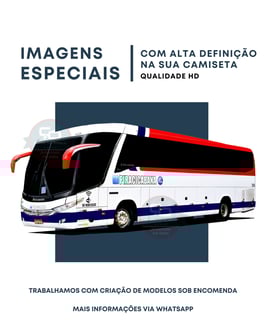 Nome do produto CAMISETA ÔNIBUS VIAÇÃO PIRACICABANA MARCOPOLO G7