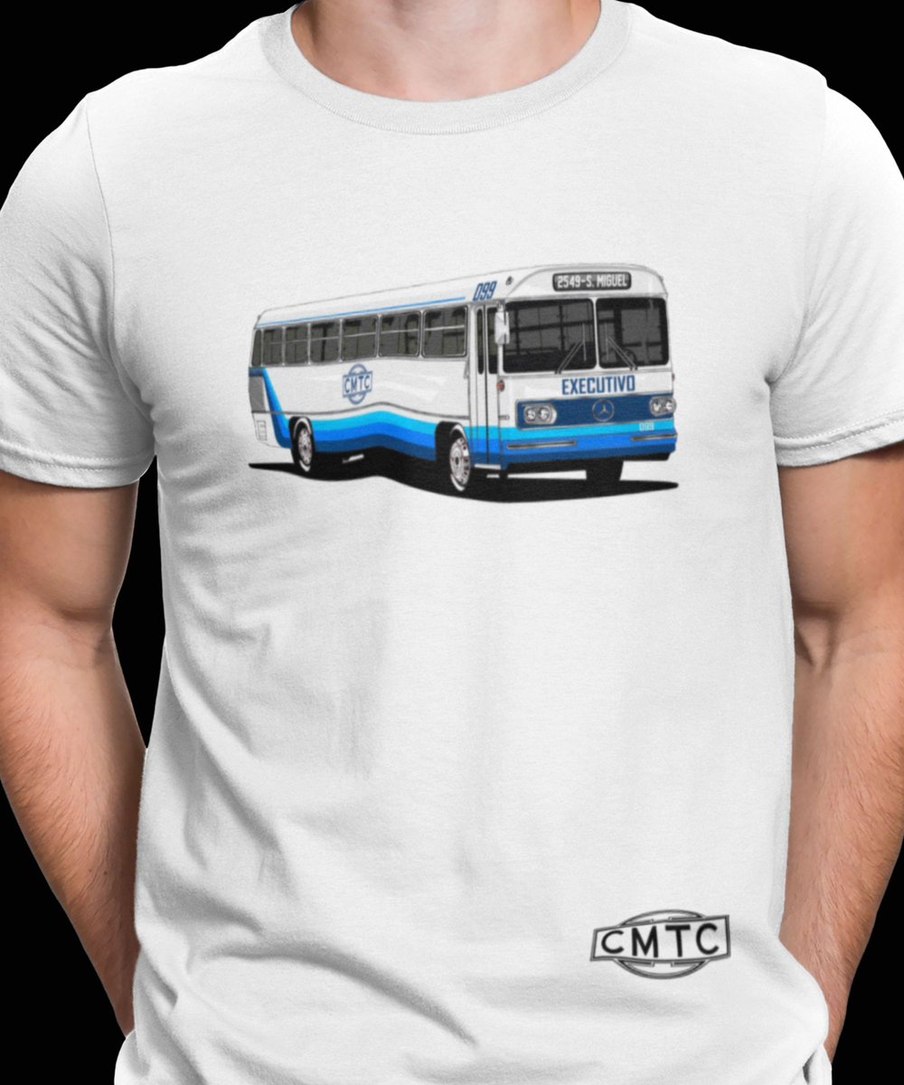 Nome do produto: CAMISETA ÔNIBUS CMTC EXECUTIVO | LINHA 2549 SÃO MIGUEL 