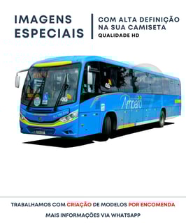 Nome do produto CAMISETA ÔNIBUS VIAÇÃO NOSSA SENHORA DO AMPARO (RJ) MARCOPOLO G8