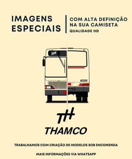 Nome do produto CAMISETA ÔNIBUS THAMCO SCORPION 