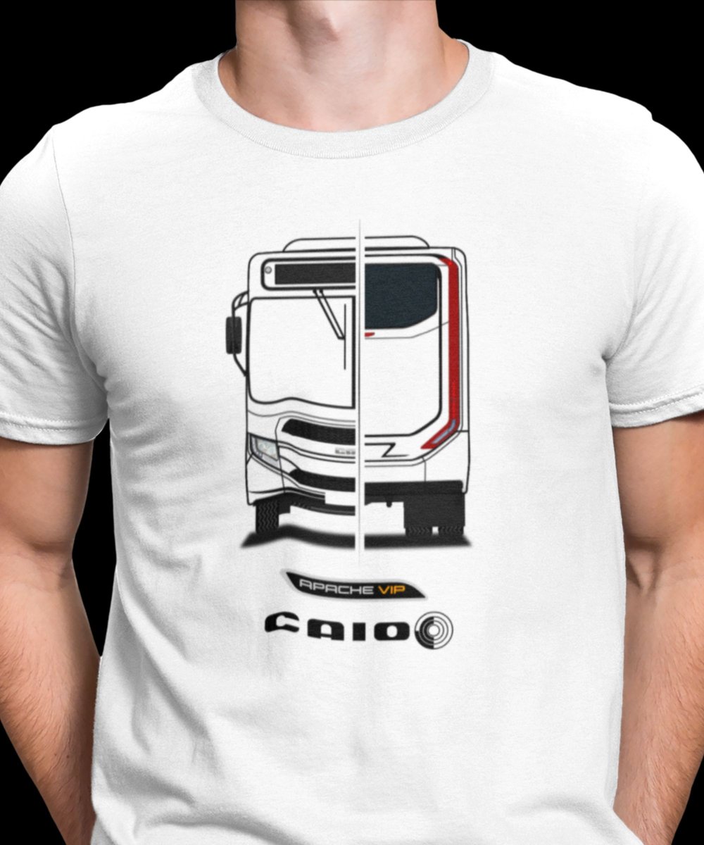 Nome do produto: CAMISETA CAIO APACHE VIP 5ª GERAÇÃO