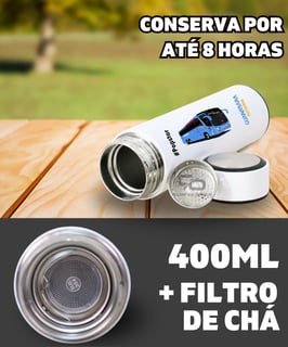 Nome do produto GARRAFA TÉRMICA ÔNIBUS GUANABARA TURISMO POPSTAR