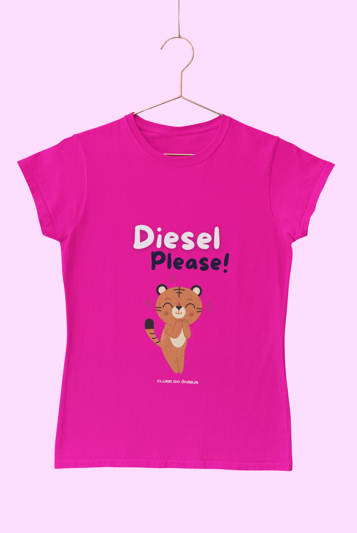 CAMISETA FEMININA DIESEL PLEASE 