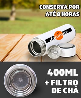 Nome do produto GARRAFA TÉRMICA JOLUMAR LOGO