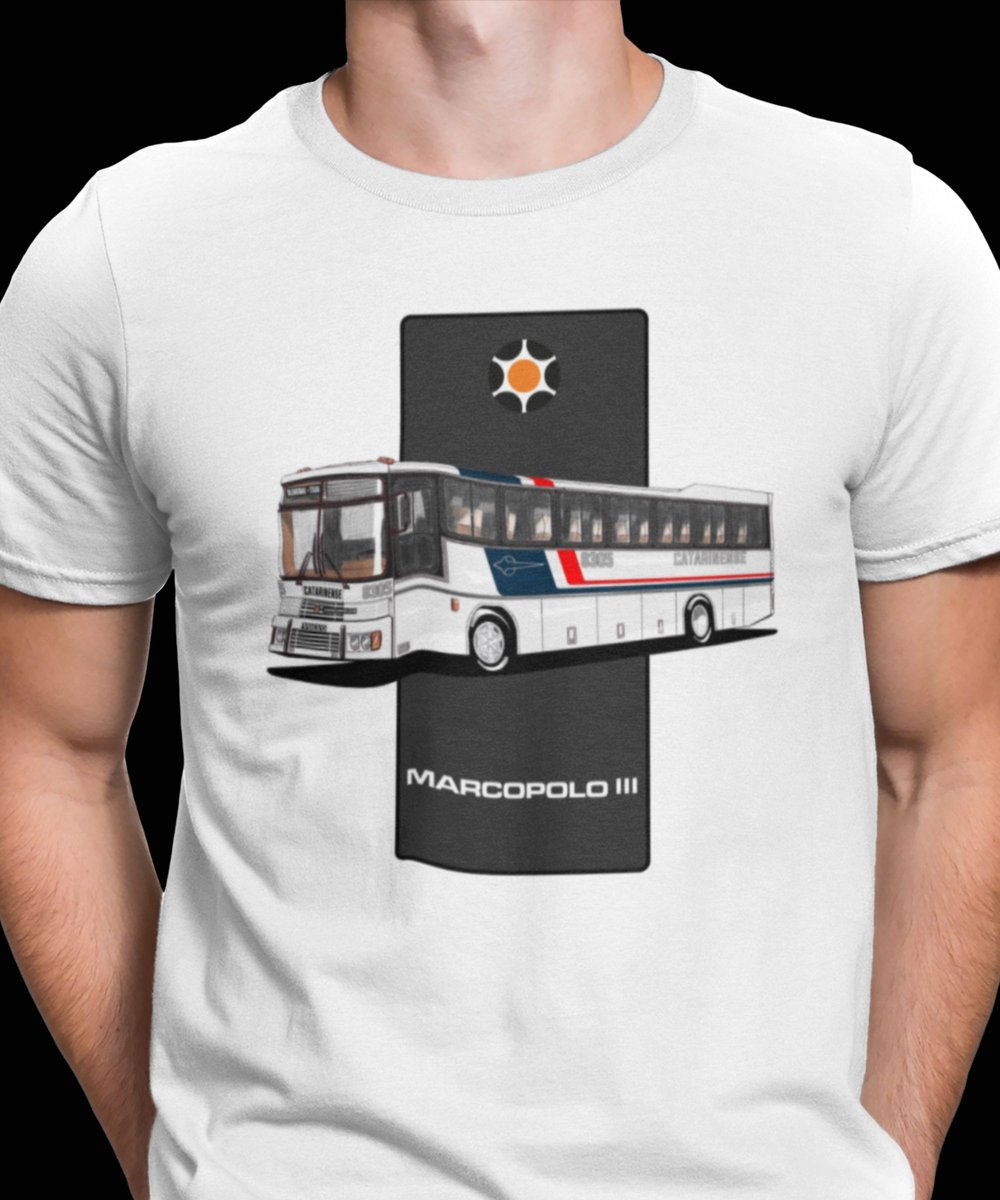 Nome do produto: CAMISETA ÔNIBUS VIAÇÃO CATARINENSE MARCOPOLO III