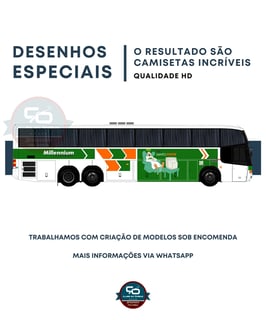 Nome do produto CAMISETA ÔNIBUS SÃO GERALDO TV SANTO FORTE MARCOPOLO PARADISO GV