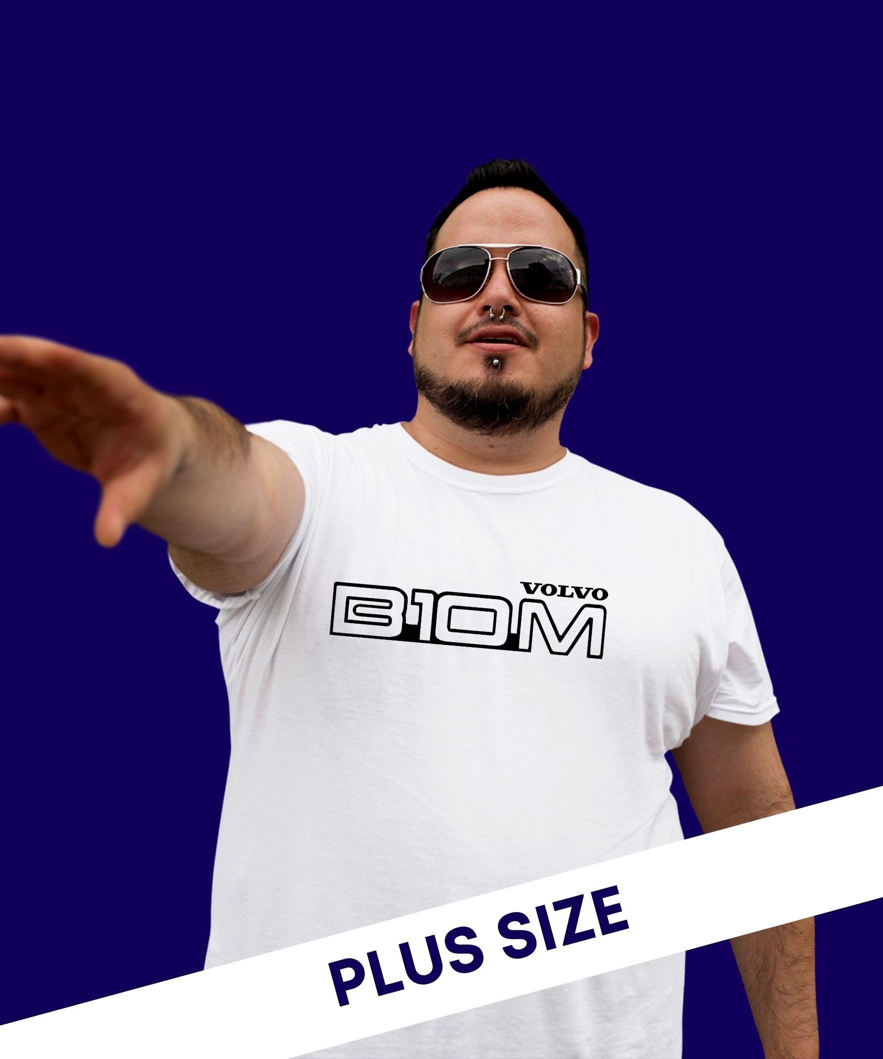 CAMISETA VOLVO B10M PLUS SIZE