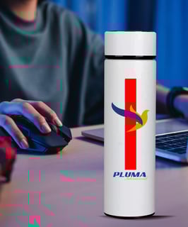 Nome do produto GARRAFA TÉRMICA PLUMA INTERNACIONAL LOGOTIPO 
