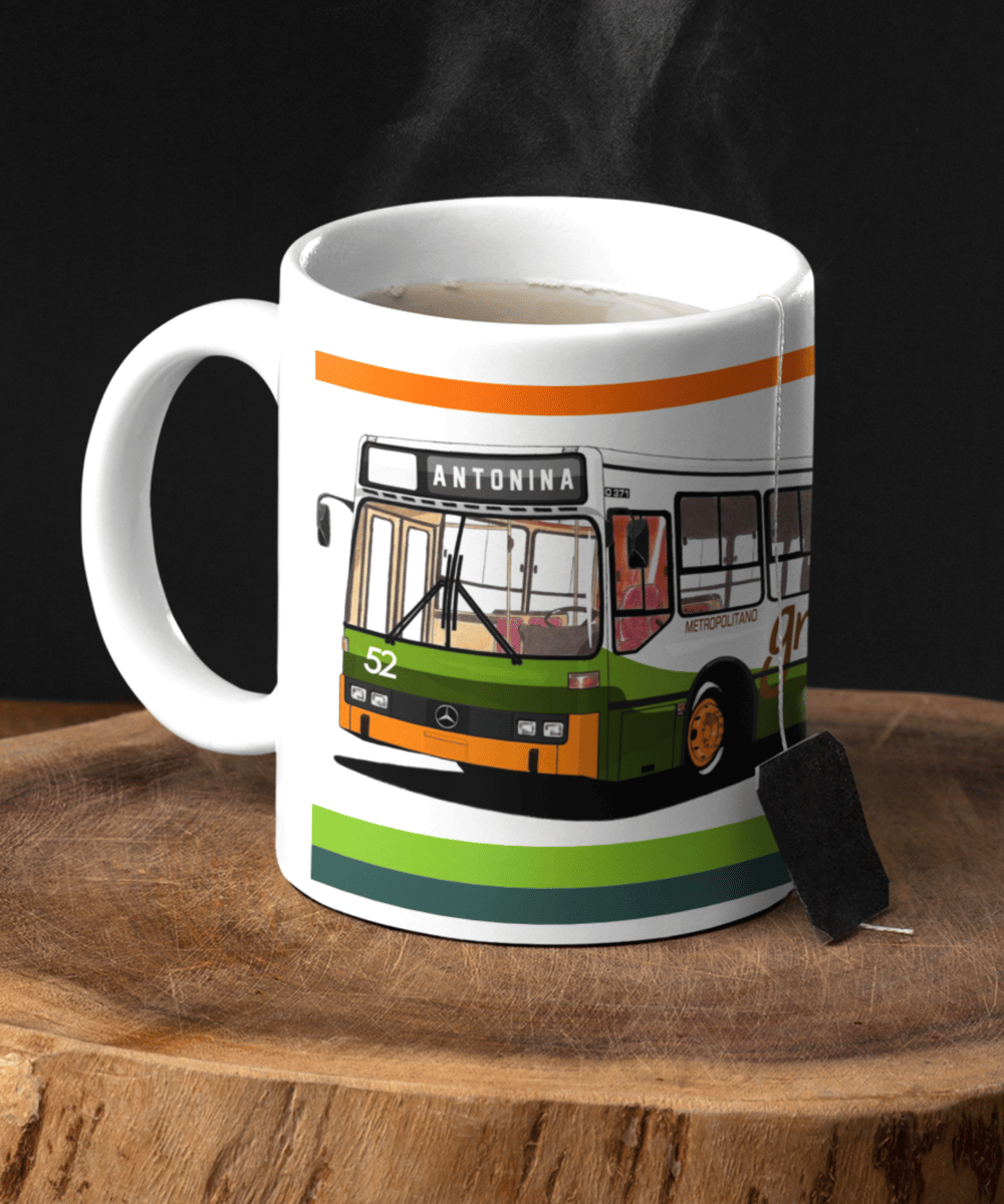 Nome do produto: CANECA VIAÇÃO GRACIOSA MONOBLOCO O-371