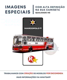 Nome do produto CAMISETA ÔNIBUS REUNIDAS PAULISTA MARCOPOLO III