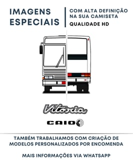 Nome do produto CAMISETA ÔNIBUS CAIO VITÓRIA SÉRIE TRAÇOS