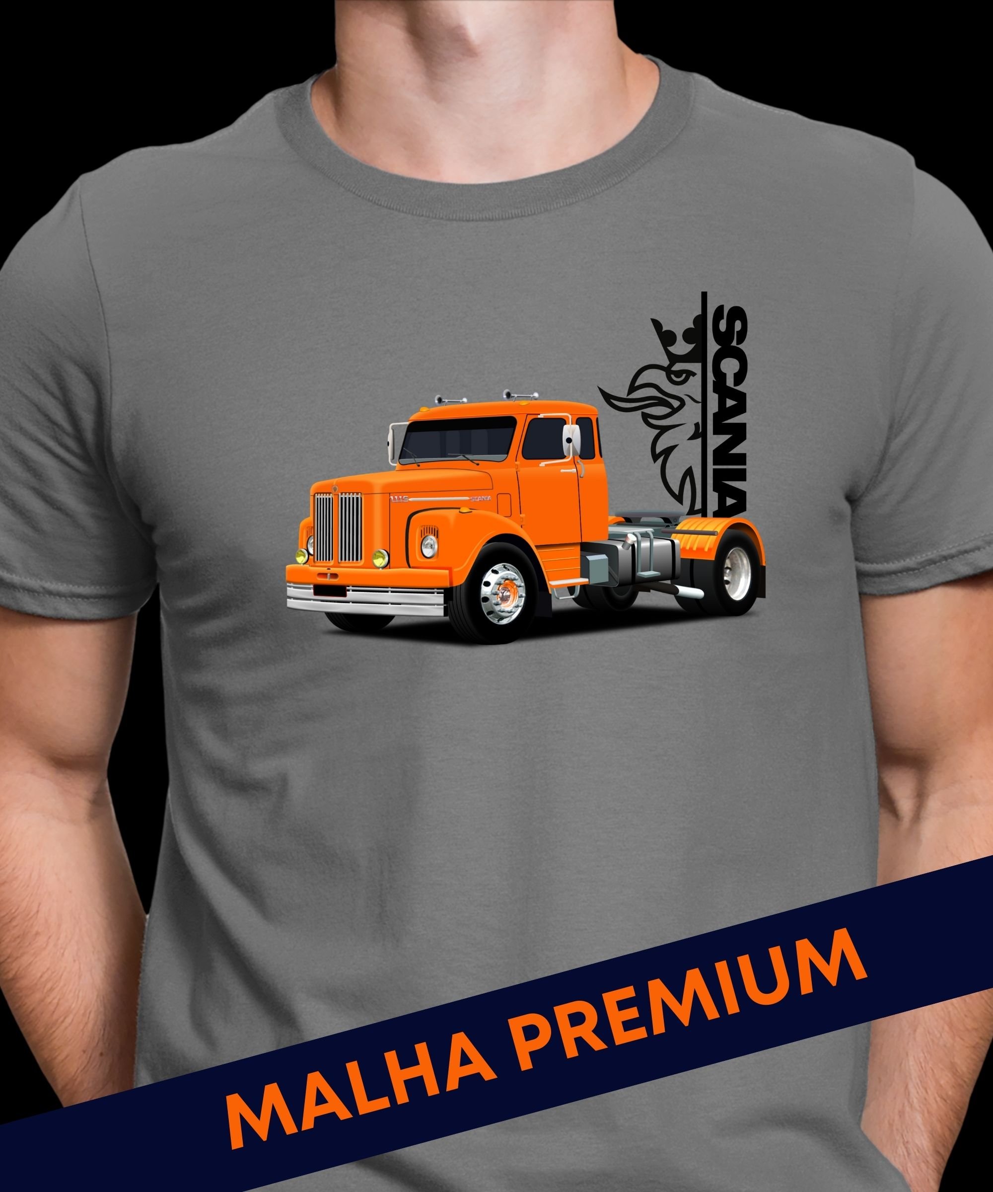 CAMISETA CAMINHÃO SCANIA JACARÉ 111S 