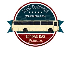 Nome do produto MONOBLOCO O-364 - CAMISETA MASCULINA CLUBE DO ÔNIBUS LENDAS DAS ESTRADAS