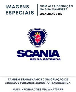 Nome do produto CASACO MOLETOM SCANIA REI DA ESTRADA