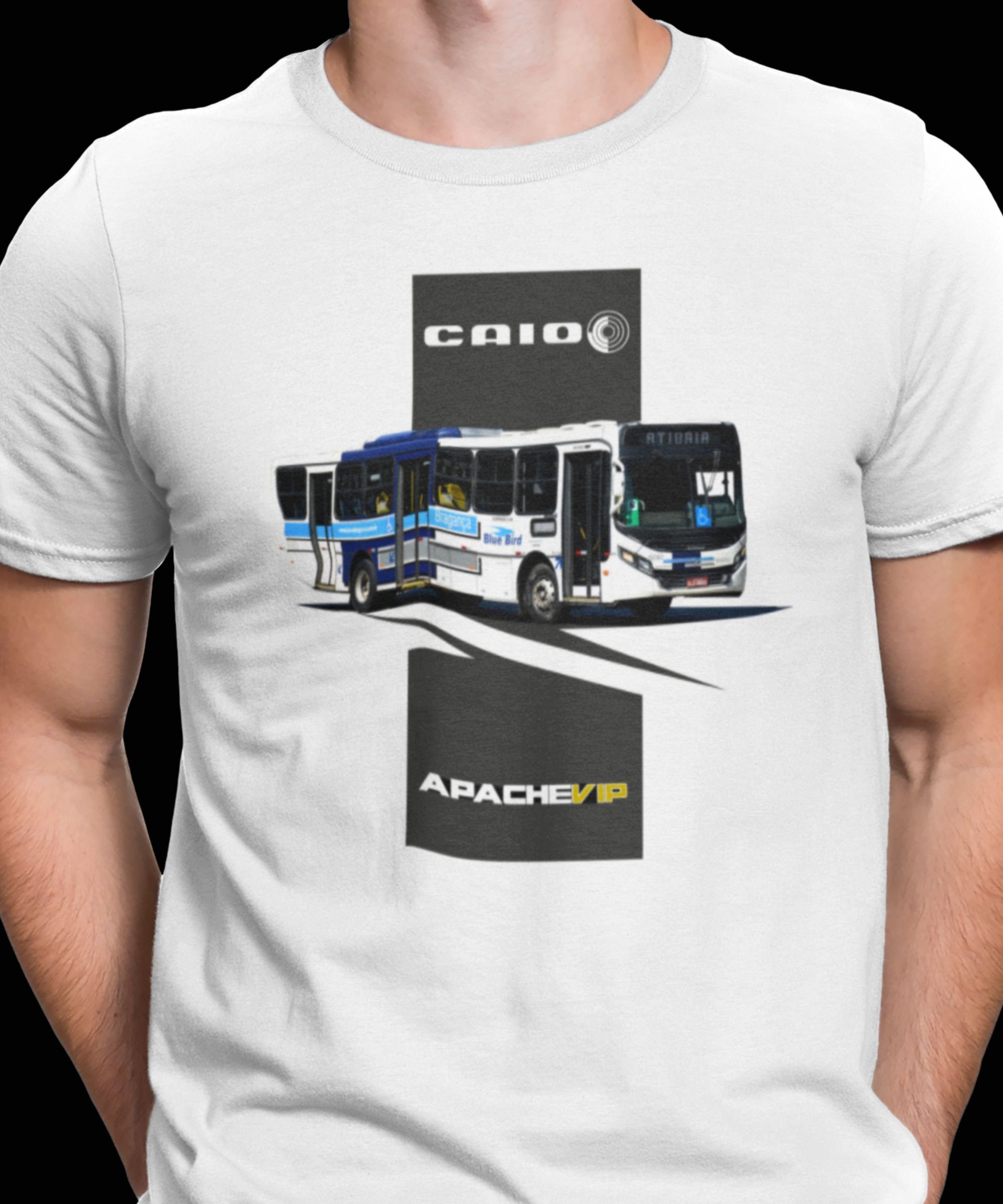 CAMISETA ÔNIBUS AUTO VIAÇÃO BRAGANÇA CAIO APACHE VIP