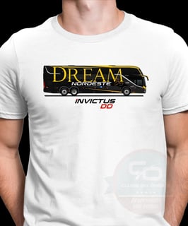 CAMISETA ÔNIBUS EXPRESSO NORDESTE DREAM BUS COMIL CAMPIONE INVICTUS DD