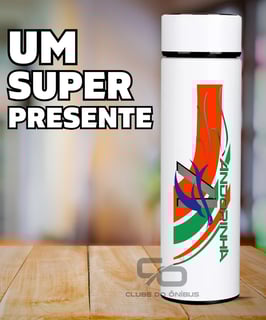 Nome do produto GARRAFA TÉRMICA ANDORINHA LOGO