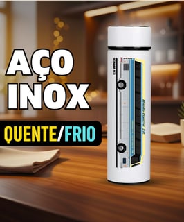 Nome do produtoGARRAFA TÉRMICA VIAÇÃO COMETA CMA FLECHA AZUL LEITO SCANIA K113